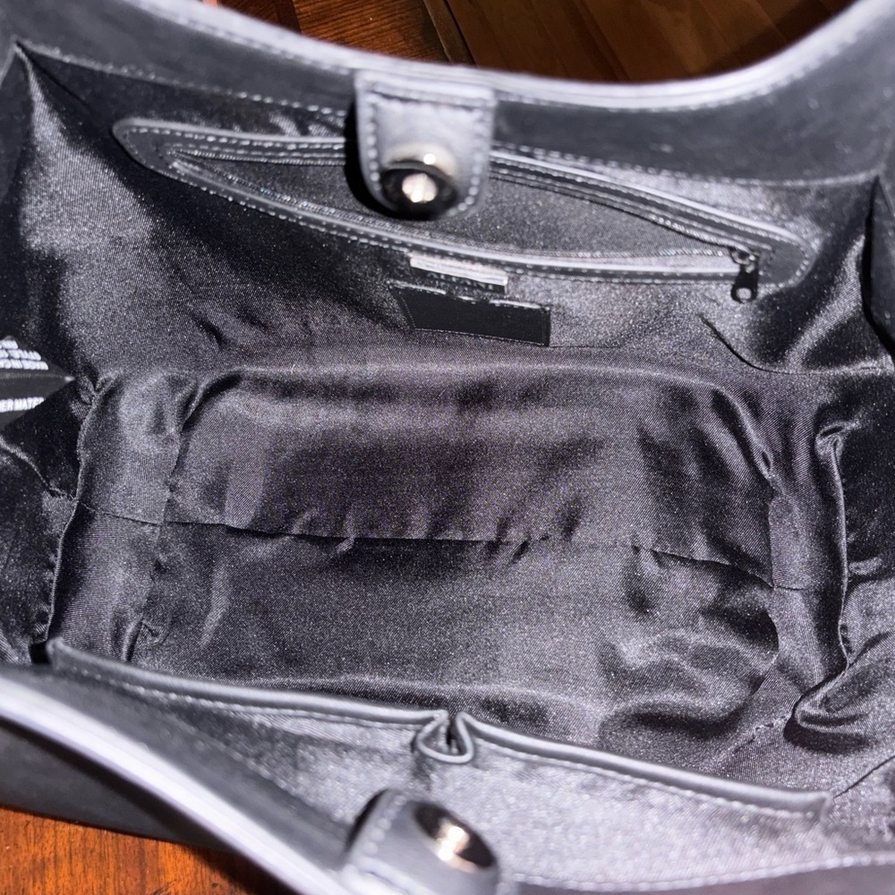 Black Rounded Tote - Picture 4 of 4